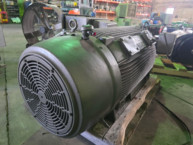 400 HP 3600 RPM ABB, Frame 509S, TEFC BB, 460 Volts, New Surplus - Image 2