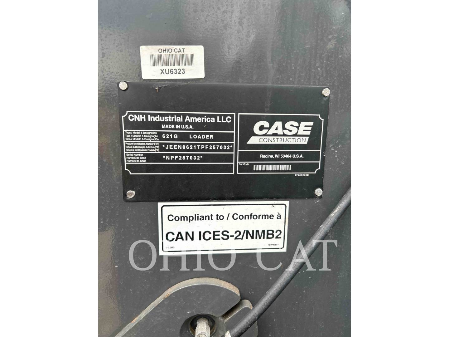 Case/New Holland 621G, Wheel Loader, 753 hours, S/N: PF257032, 2023 - Image 6