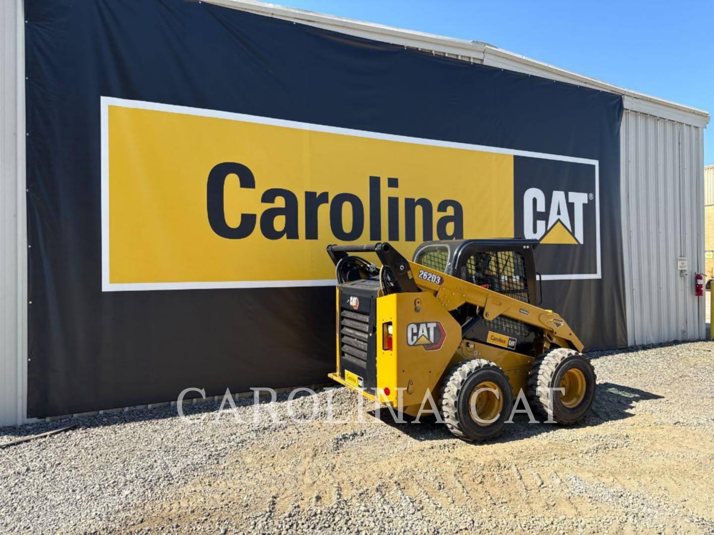 Cat 262D3 CB, Skid Steer Loader, 401 hours, S/N: TP401404, 2023 - Image 3