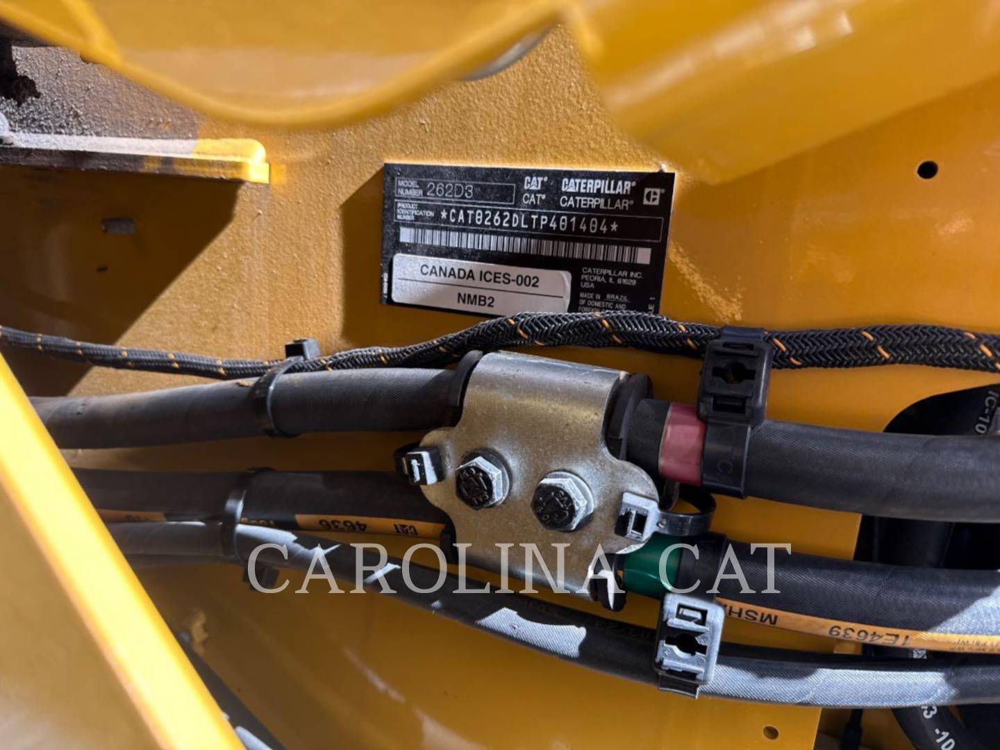 Cat 262D3 CB, Skid Steer Loader, 401 hours, S/N: TP401404, 2023 - Image 6
