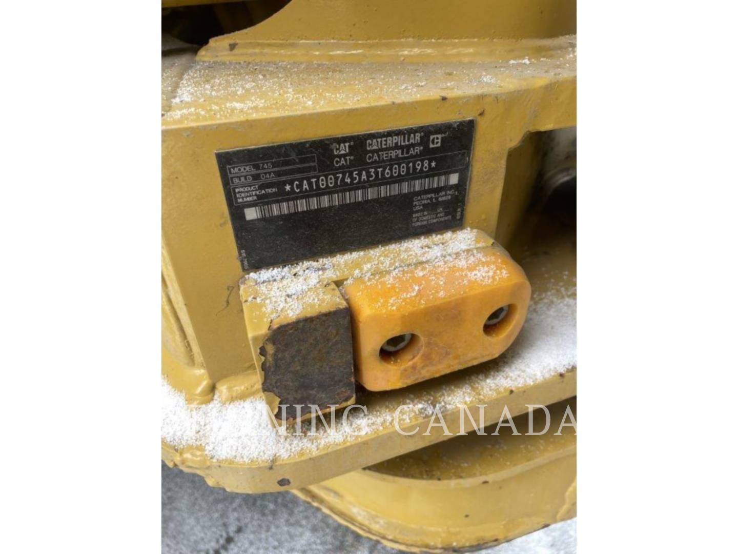 Caterpillar 745, Articulated Truck, 1982 hours, S/N: 3T600198, 2017 - Image 6