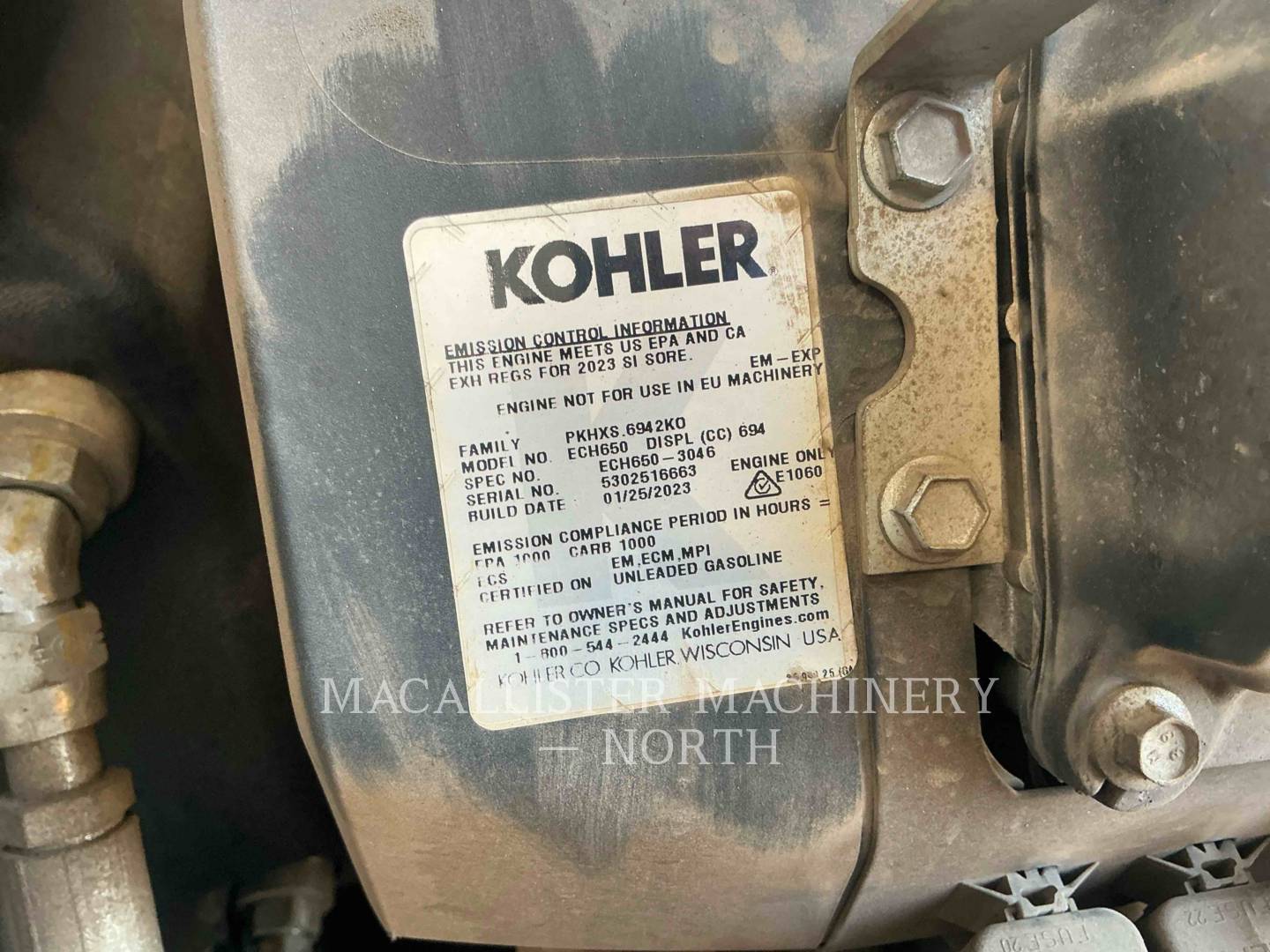 Wacker Corporation RD12L, 657 hours, S/N: WNCRD12LHPUM01191, 2023 - Image 8