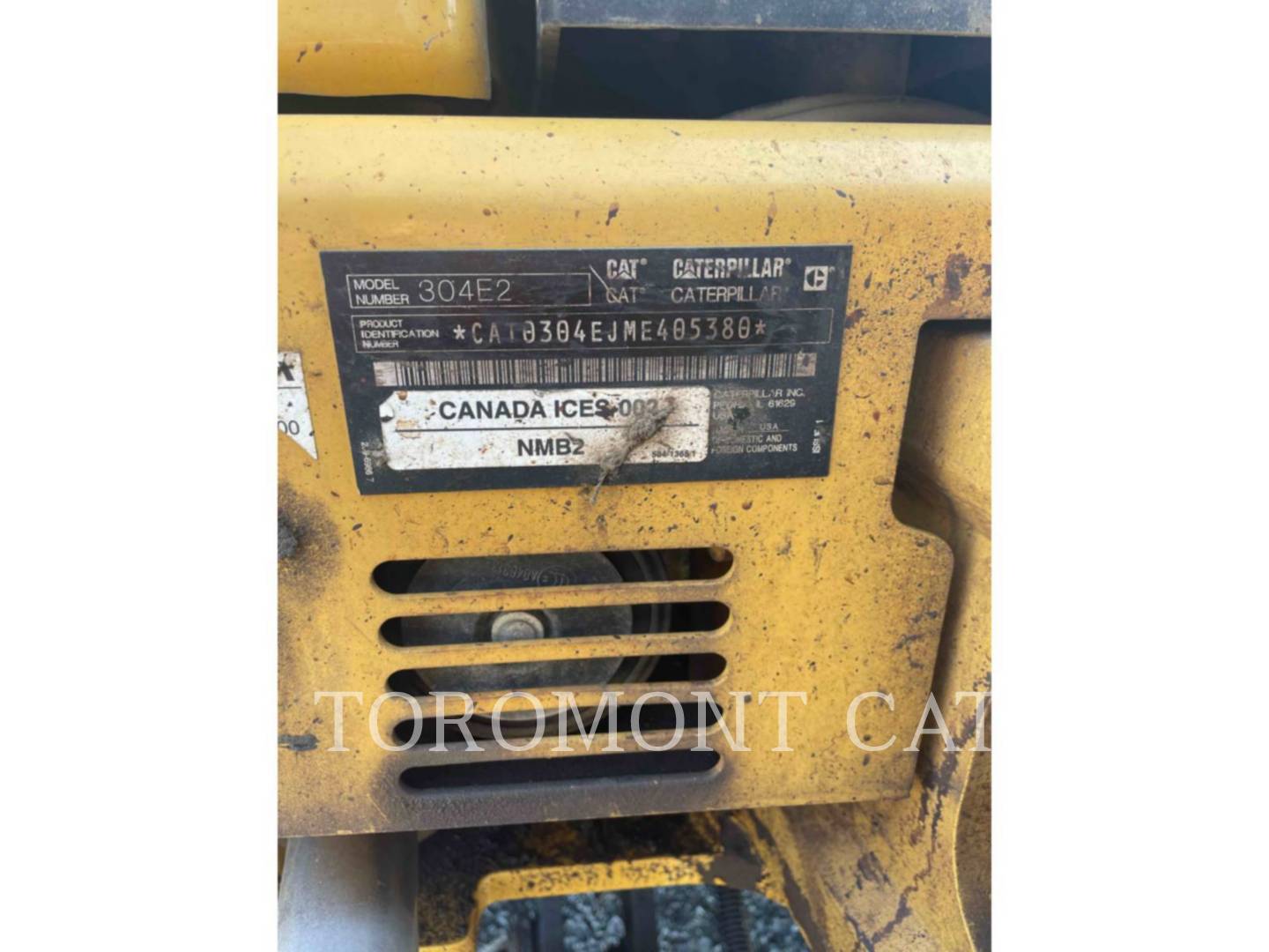 Cat 304E2, Mini Excavator, 1510 hours, S/N: ME405380, 2018 - Image 6