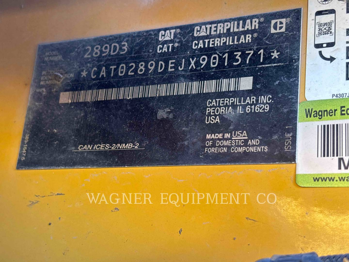 Caterpillar 289D3, 3769 hours, S/N: JX901371, 2020 - Image 6