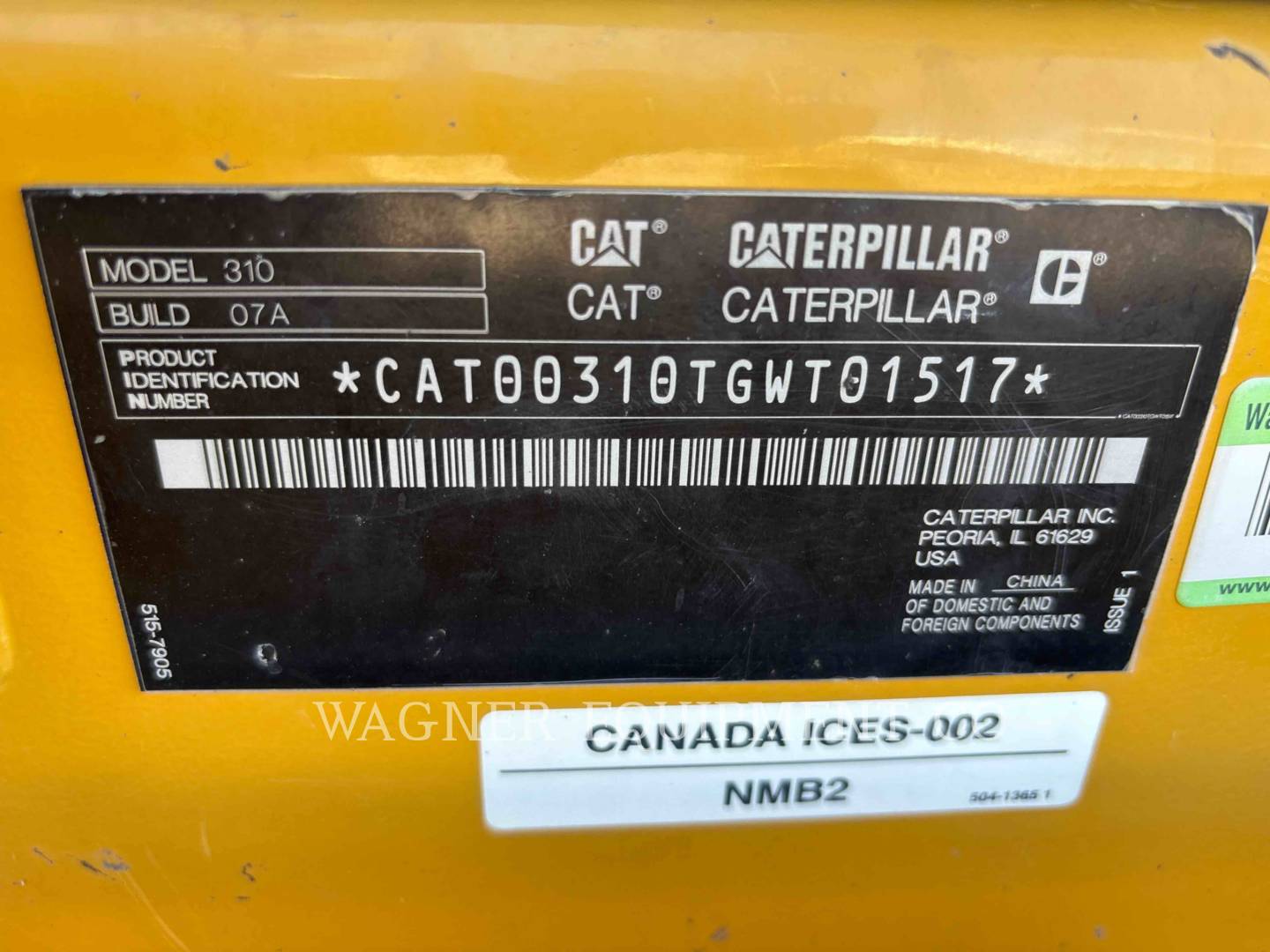Caterpillar 31007, 1906 hours, S/N: GWT01517, 2021 - Image 6