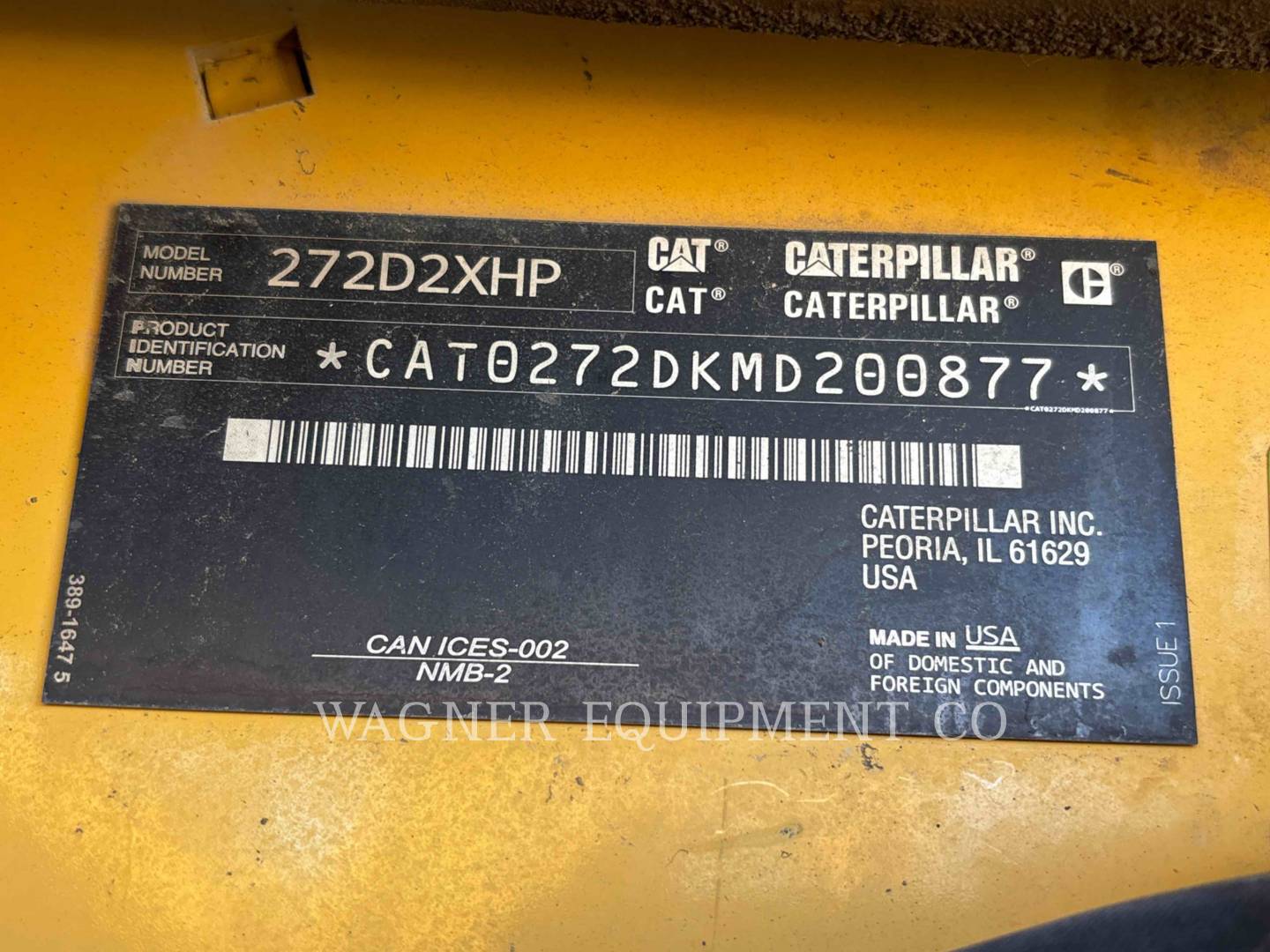 Cat 272D2XHP, Skid Steer Loader, 3411 hours, S/N: MD200877, 2018 - Image 6