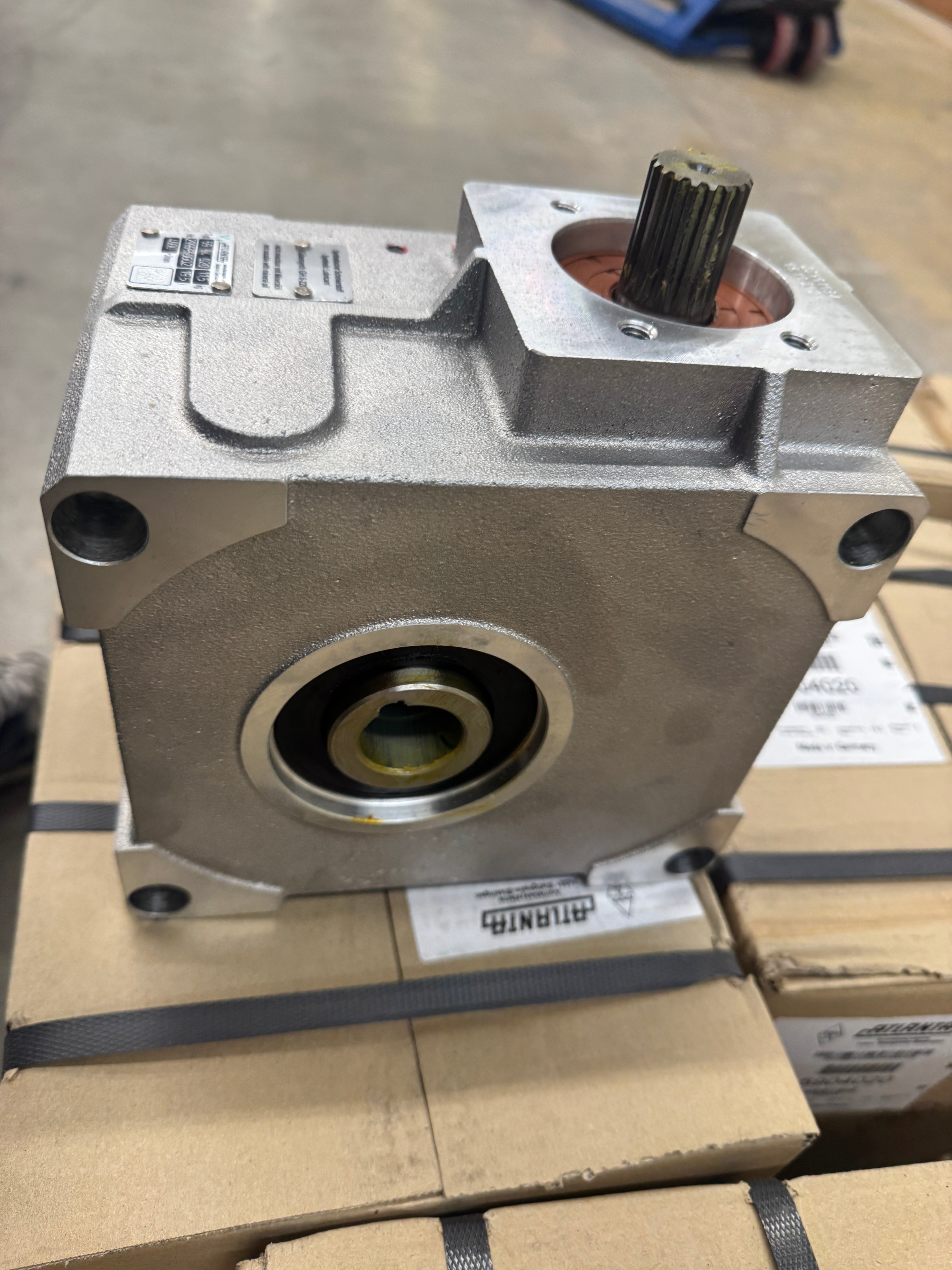 Atlanta Antriebssysteme #59-04-020, E-Series Servo Worm Gearbox, 19.5:1 Ratio, 4000 RPM Max Input - Image 6