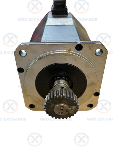 1.4 kW GE Fanuc #A06B-0128-B575 #7008, Alpha 6/3000 AC Servo Motor, 6 Nm Stall Torque, 114 Volts, 7.5 Amps - Image 1