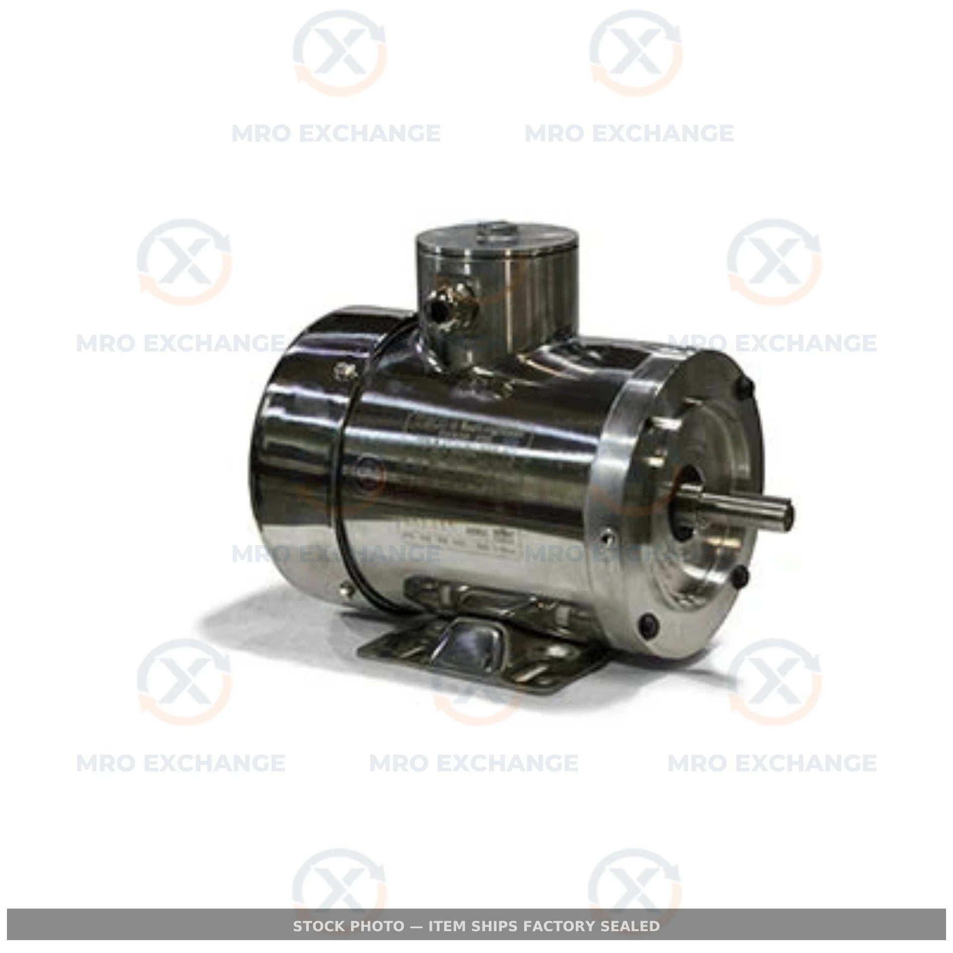 10 HP 3600 RPM TECO Westinghouse #WPV0102C, Frame 215TC, TEFC, Stainless Steel Severe Duty, 230/460 Volts - Image 1