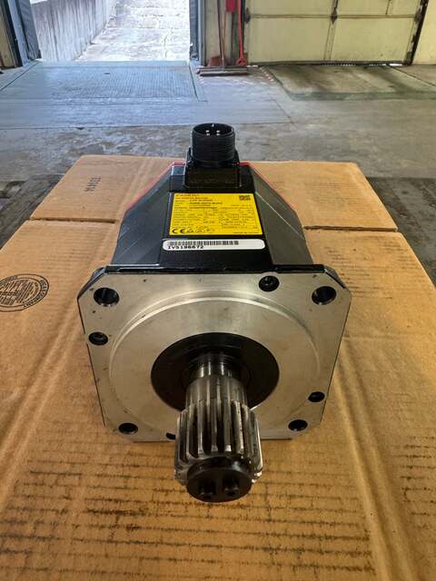 1.2 kW Fanuc #A06B-0075-B203, BiS 8/3000 AC Servo Motor, 7 Nm Stall Torque, 153 Volts, 6 Amps, IP65 - Image 2
