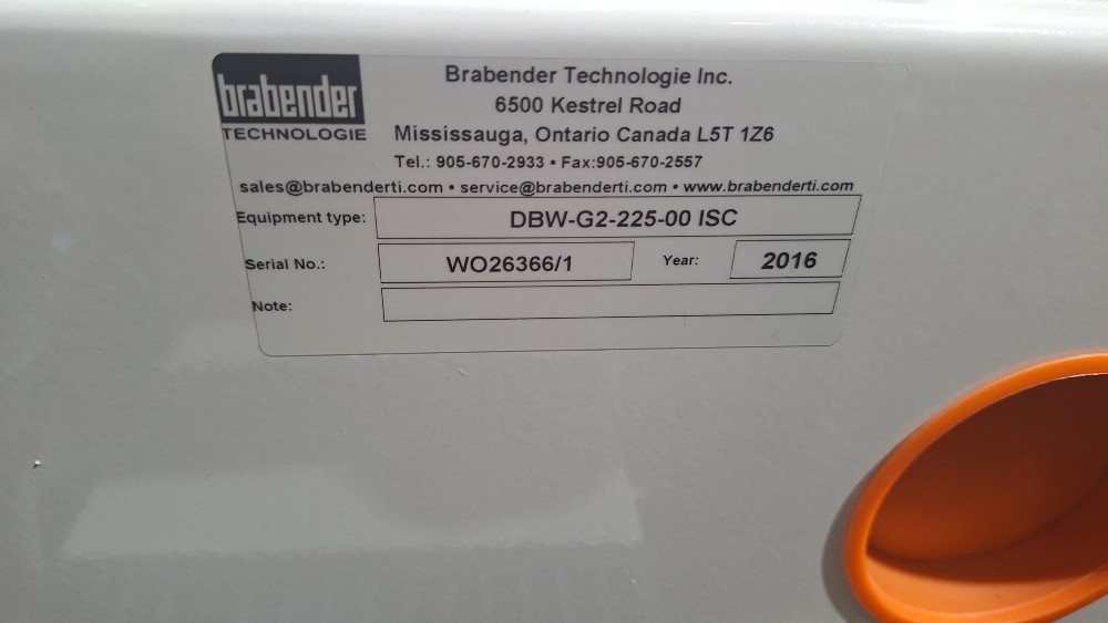 Kubota Brabender DBW-G2-225 Gravimetric Weigh Belt Feeder ISC-CM Plus Congrav OP-1T New - Image 2