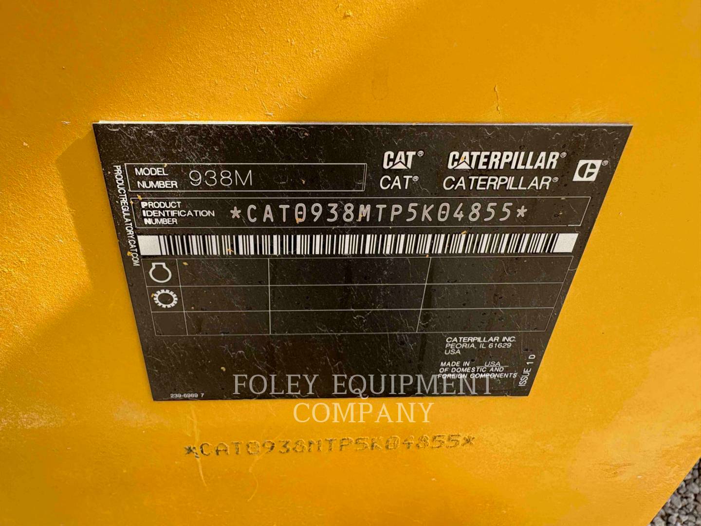 Cat 938MHLAG, Wheel Loader, 5273 hours, S/N: P5K04855, 2024 - Image 5