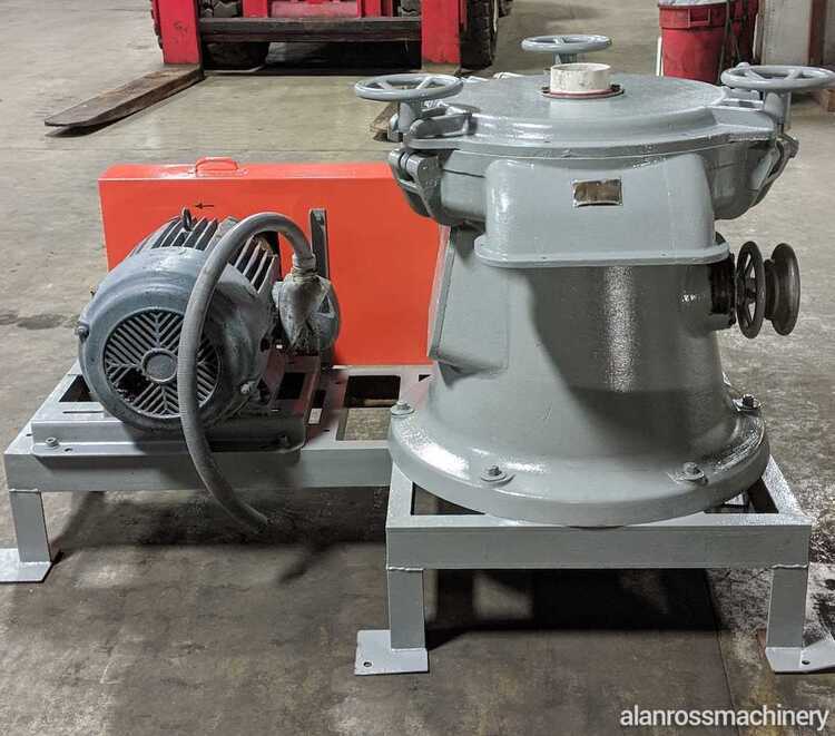 Condux #H6, pulverizer/granulator, 600mm grinding discs, atttrition & grinding mill, 50 HP - Image 2