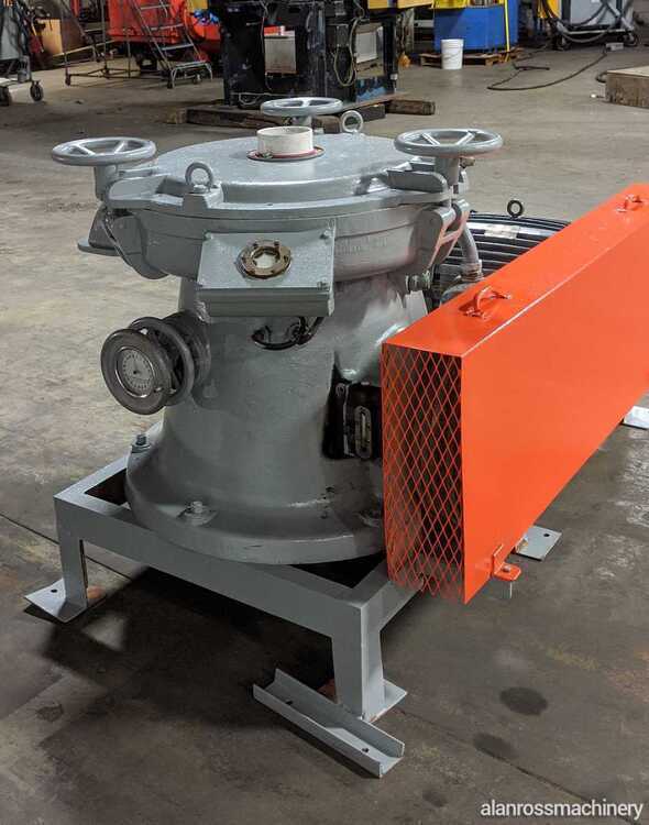Condux #H6, pulverizer/granulator, 600mm grinding discs, atttrition & grinding mill, 50 HP - Image 3