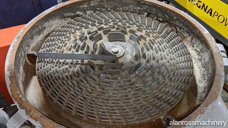 Condux #H6, pulverizer/granulator, 600mm grinding discs, atttrition & grinding mill, 50 HP - Image 6