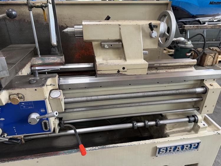 20" x 60" Sharp #2060C, engine lathe, 11" swing over cross slide, 3-jaw 15" chuck, foot brake, 10 HP, 2005 - Image 6