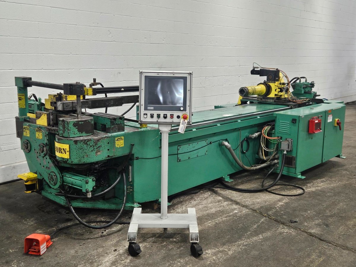 3" Horn Machine Tools #2LCNC, CNC tube bender, Bendpro G2 Control, pedestal mounted operator Control - Image 1