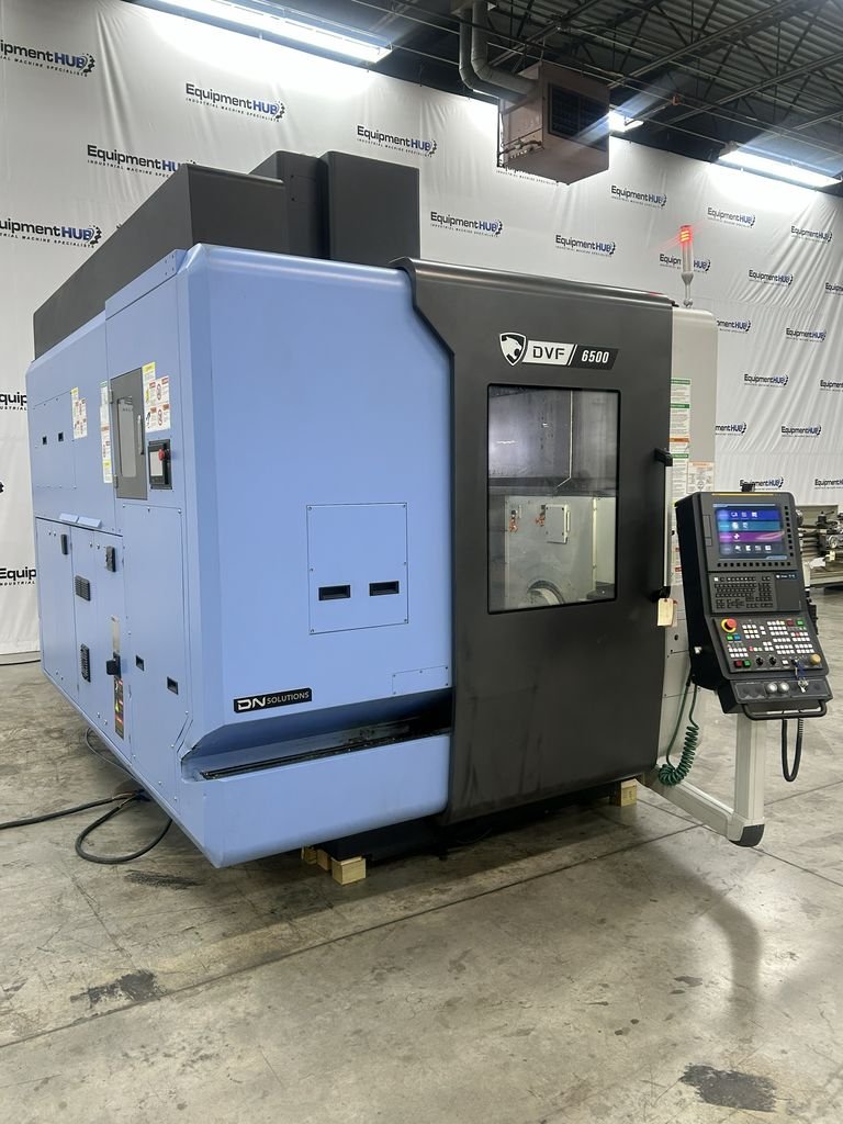 DN Solutions #DVF-6500, 5-Axis CNC vertical machining center, Fanuc 31i-B5 Plus Control, 29.5" X, 30.9" Y - Image 2