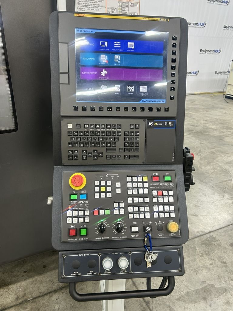 DN Solutions #DVF-6500, 5-Axis CNC vertical machining center, Fanuc 31i-B5 Plus Control, 29.5" X, 30.9" Y - Image 4