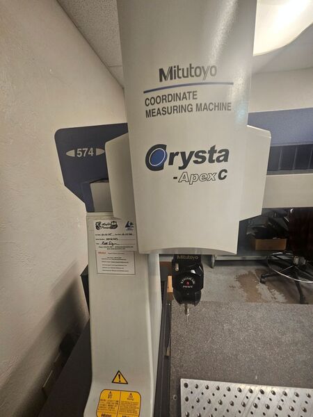 Mitutoyo #Crysta-Apex-C547, CNC coordinate measuring machine, 19.69" X, 15.75" Y, 27.56" Z, 2022 - Image 2