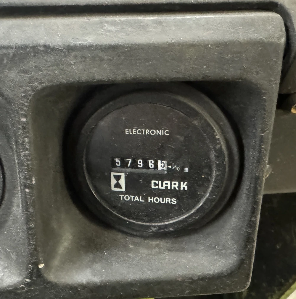 4675 lb. Clark #GCS30MB, propane forklift, cushion tire, side shift, 1985 - Image 7