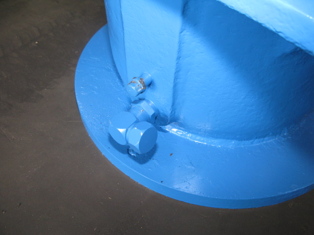 300 Ton, Up-acting, 4-post, 23" LR x 33", 16" dia ram, 16" stroke, 31" daylight, 42" work hght, #2504/2506 - Image 3