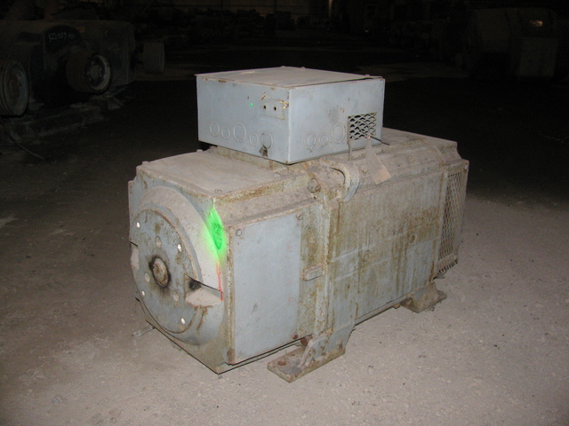 20 KW, 1800 RPM, Reliance, Frame 3610ATZ, Drip-Proof, leads out the top, 80 amp, 250 VDC (2 available) - Image 1