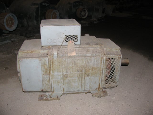 20 KW, 1800 RPM, Reliance, Frame 3610ATZ, Drip-Proof, leads out the top, 80 amp, 250 VDC (2 available) - Image 2
