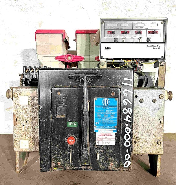 1600 Amps, ITE #K-1600, air circuit breaker, 600 Volts (2 available) - Image 1