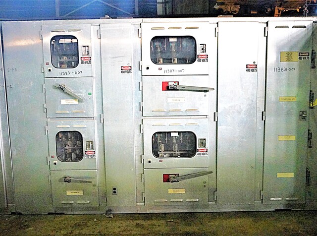 800 Amp. Boltswitch #DL367, fused bolted pre, 3-pole, LOT of 2 - Image 1