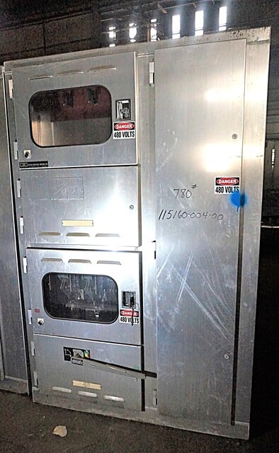 1200 Amp. Boltswitch #VL368B288, fused bolted pre, 3-pole - Image 1