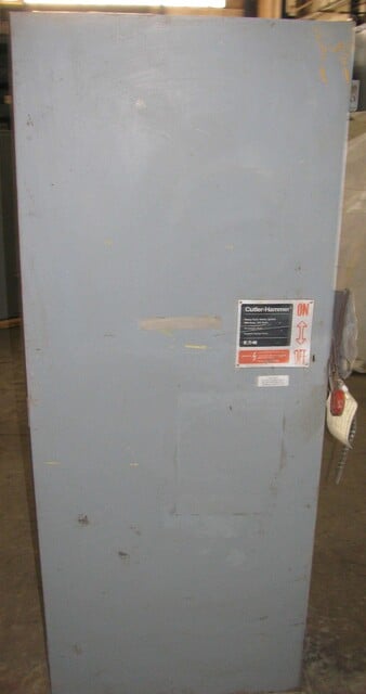 800 Amp. Cutler-Hammer #DH327FGK, fused AC safety switch, 3-pole, 250 Volts - Image 1