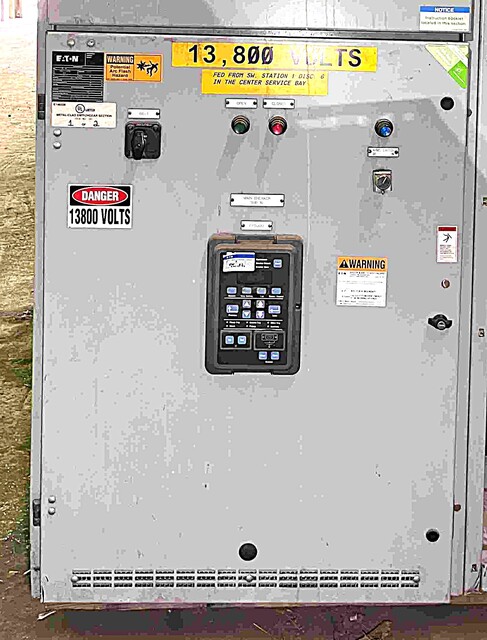 1200 Amps, Eaton #150VCP-W25, vacuum circuit breaker, 15 KV, 2013 - Image 2
