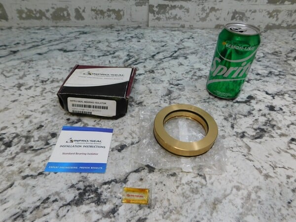NEW Inpro Seal Bearing Isolator, 1700-A-M0026-0, 3.5" Bore, Shaft = 2.5, USA - Image 1