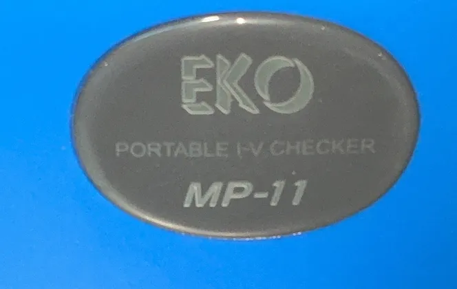 Eko #MP-11H, I-V Checker - Image 6