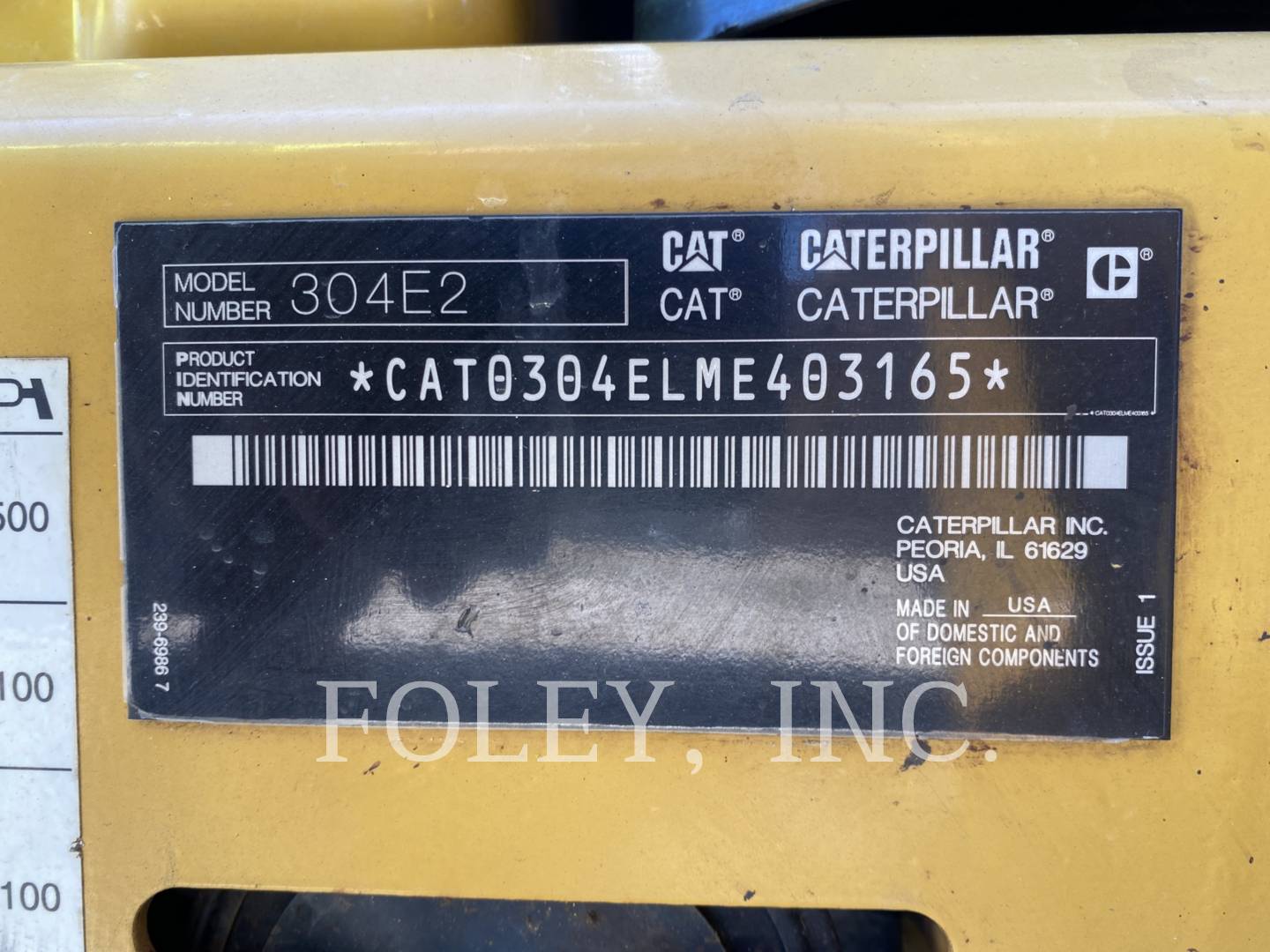 Caterpillar 304E2CR, 2685 hours, S/N: ME403165, 2017 - Image 6