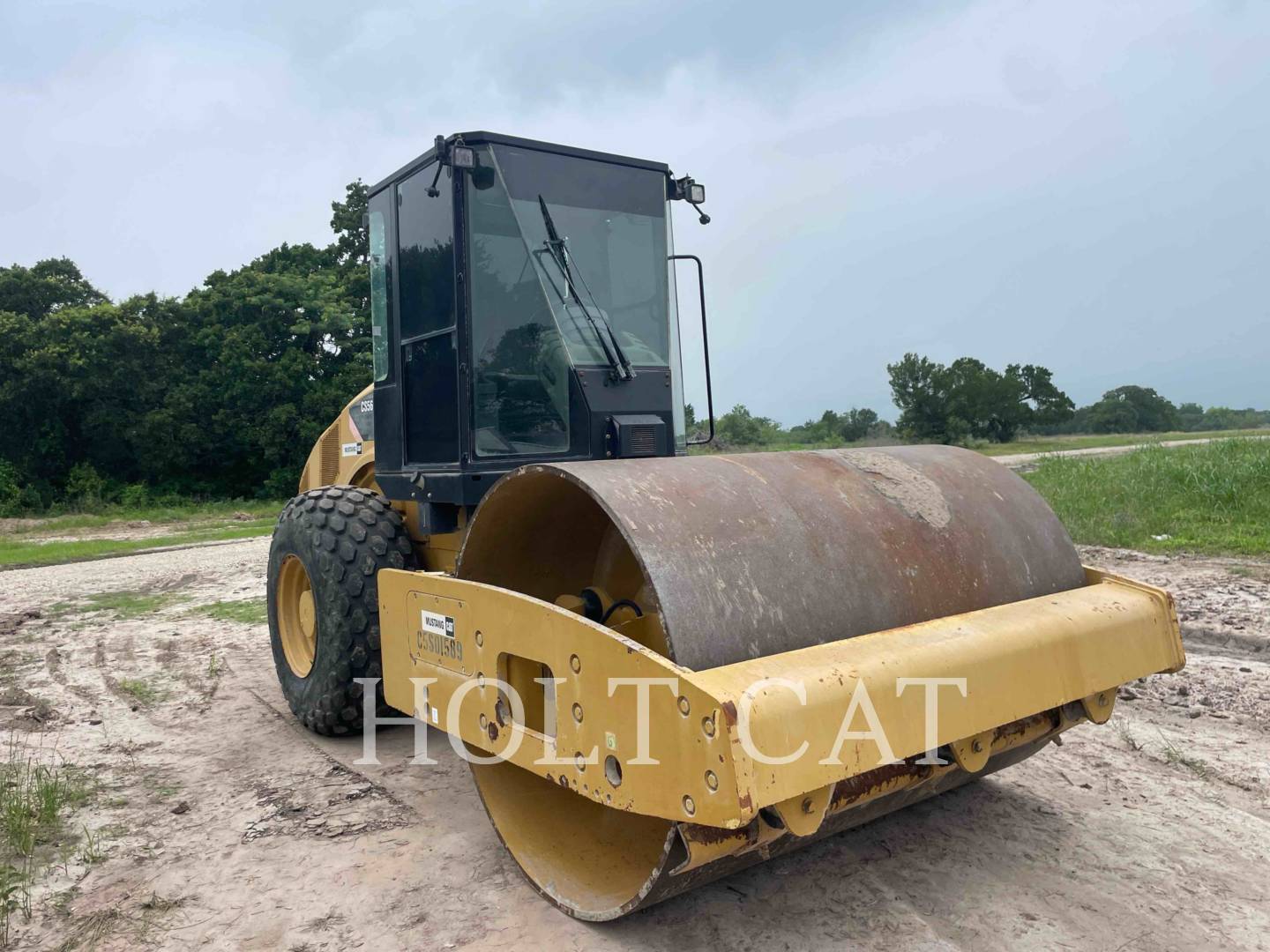 Caterpillar CS56, Vibratory Single Drum Smooth, 2659 hours, S/N: C5S01589, 2012 - Image 2
