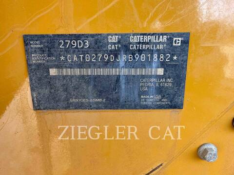 Caterpillar 279D3, 2138 hours, S/N: RB901882, 2020 - Image 6