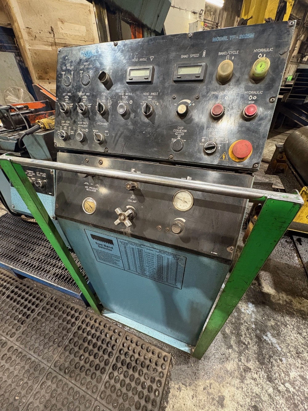 20" x 25" DoAll #TF2025M, Vertical Saw - Image 3