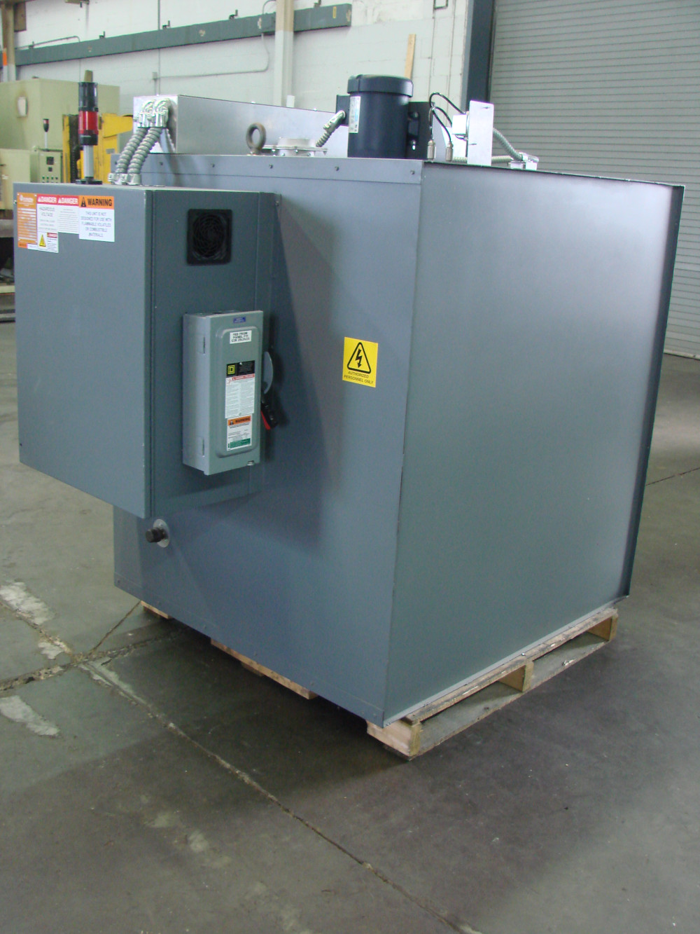 36" width x 36" H x 36" L JPW Design #ST333A1DTULEP480V9KWSR, cabinet oven, Horiz-Air, Prog. Control, 500°F - Image 6