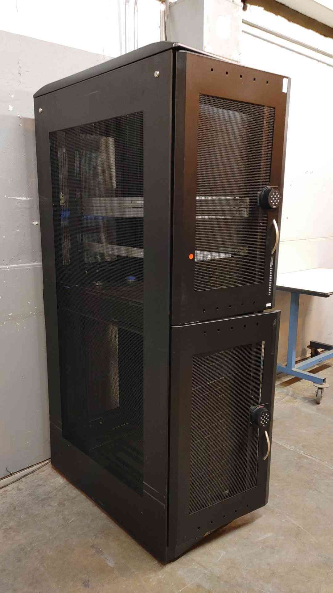 wright line 42u split compartment c, 42" L x 25" width x 85" H - Image 3