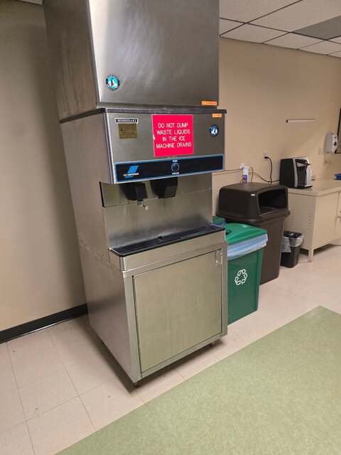 Hoshizaki #KML-600MWH, Crescent Cube Ice Maker & DM-180A Ice Dispenser Combo, 600 lb/24h - Image 6