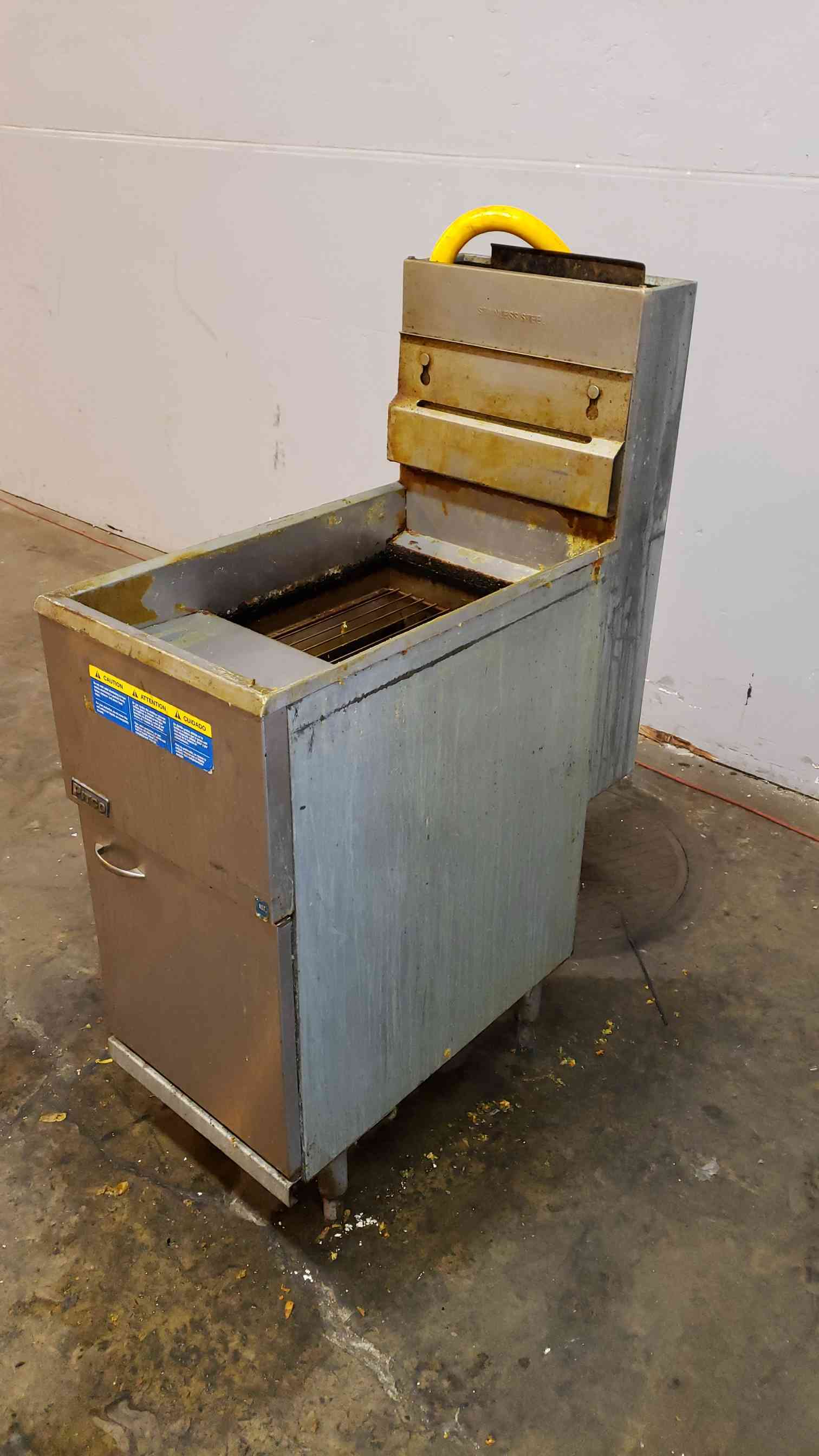 Pitco #35C, Stainless Steel Fryer - Image 6