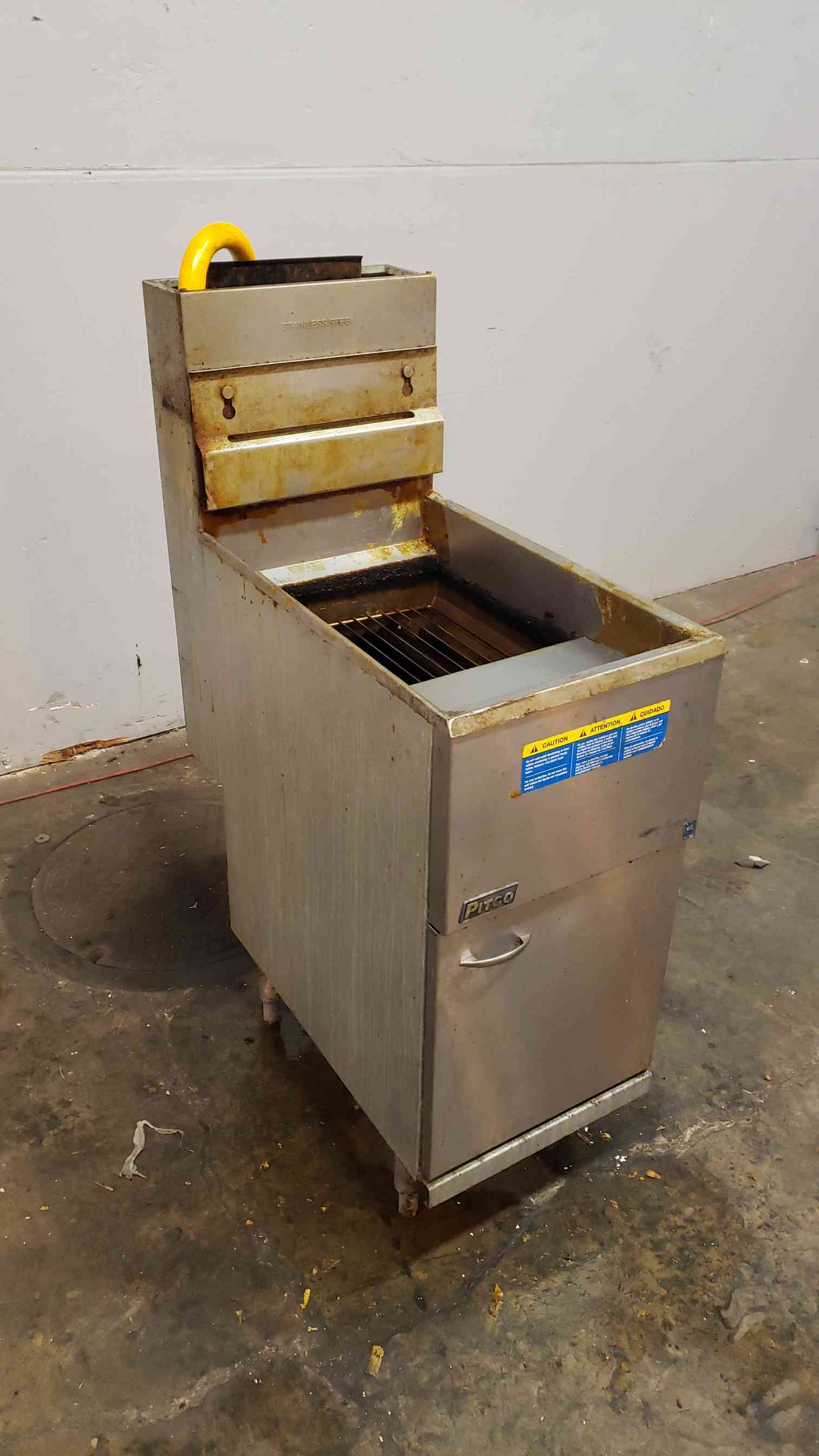 Pitco #35C, Stainless Steel Fryer - Image 7