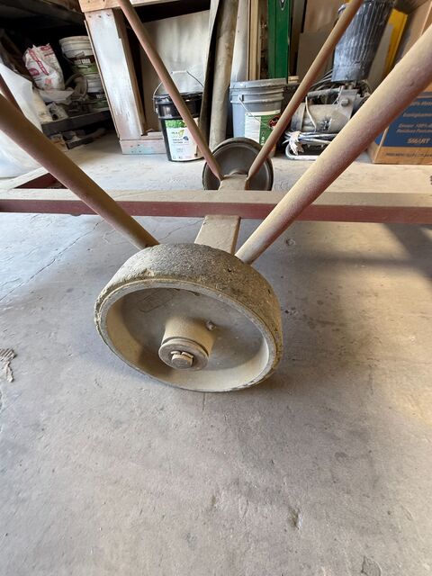 Heavy-Duty Welded Steel Shop Carts, wide flat-free casters, lot of 3 - Image 5