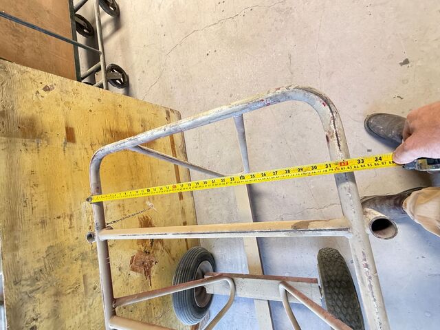 Heavy-Duty Welded Steel Shop Carts, wide flat-free casters, lot of 3 - Image 9