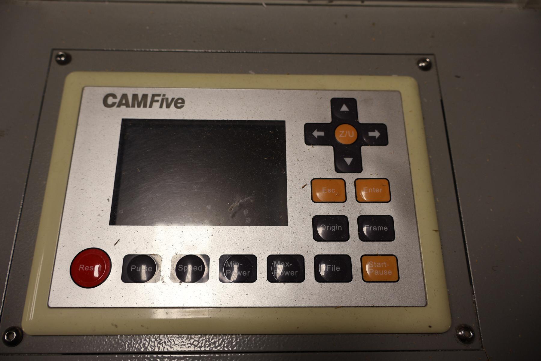 Camfive #CFL-CMA51336KT, CO2 Laser Cutting & Engraving Machine, dual 100-watt, 50" X, 35" Y, 40.5" x 51" - Image 5