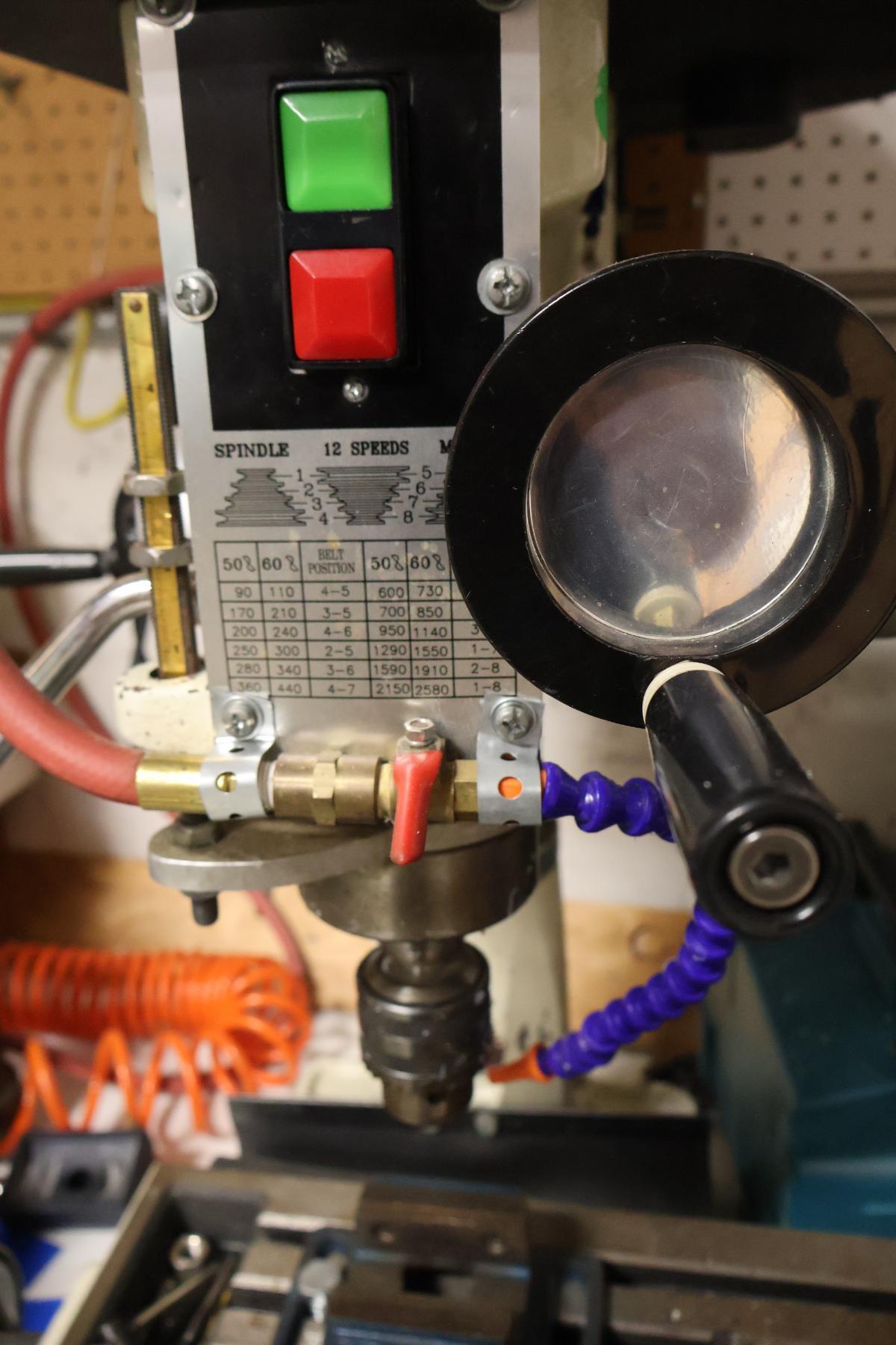 Jet #JMD-15, Mill/Drill Combination Machine, 14" X, 6" Y, 7.5" x 23" table, 14.5" swing, 2.5" face mill, 1" - Image 5