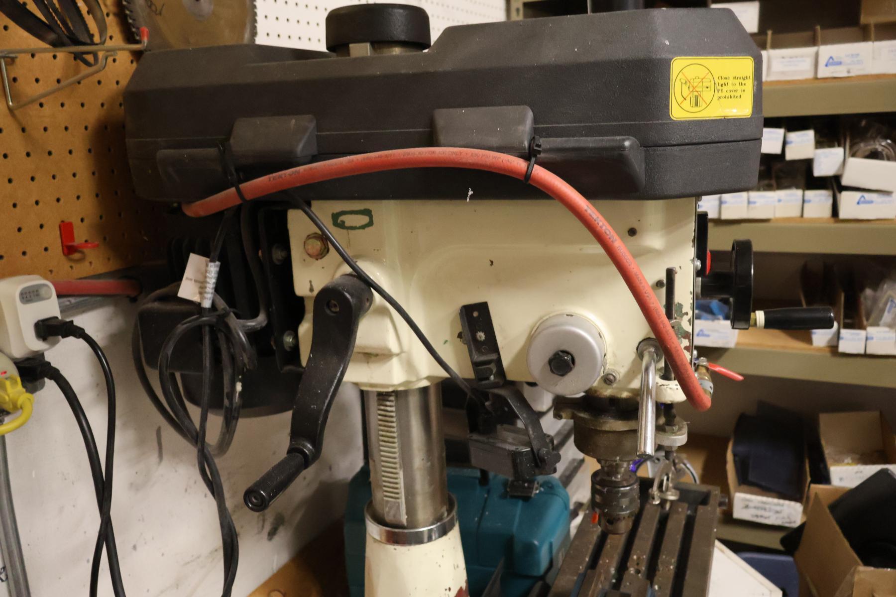 Jet #JMD-15, Mill/Drill Combination Machine, 14" X, 6" Y, 7.5" x 23" table, 14.5" swing, 2.5" face mill, 1" - Image 9