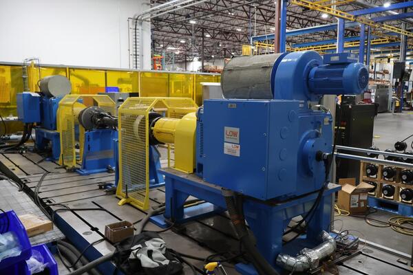 386 HP, 3500 RPM, Lloyd Dynamowerke G.m.b.h. #A5L-315-M42-04KT, Dynamometer Test System, 3694 lb.-ft. torque - Image 2